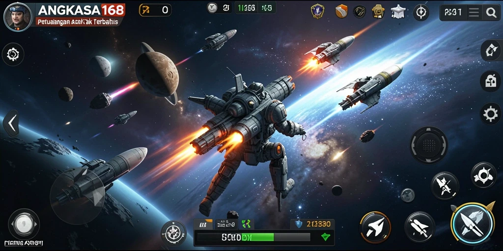 Gameplay mendebarkan ANGKASA168 yang penuh aksi.