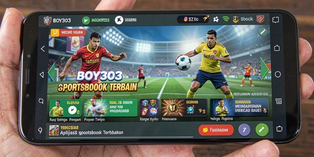 Screenshot utama BOY303 yang menunjukkan fitur taruhan langsung.