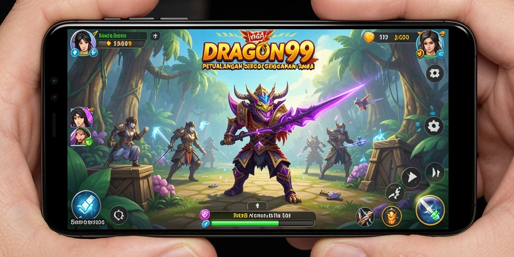 Tampilan gameplay seru dari DRAGON99 dengan berbagai tantangan.
