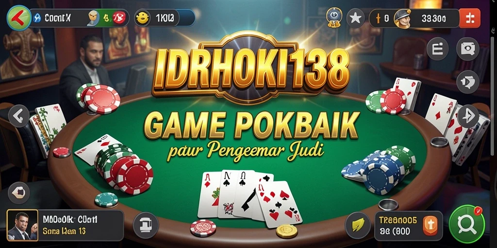 Screenshot gameplay poker yang menarik dari IDRHOKI138