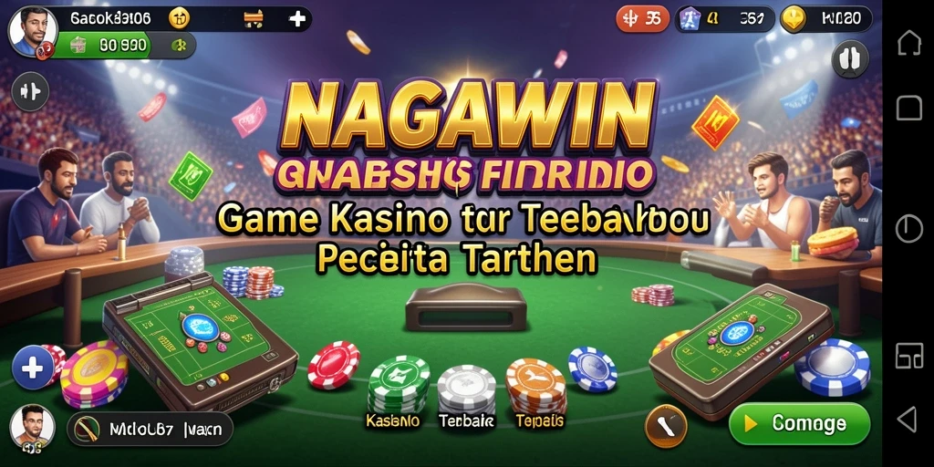 Tampilan gameplay NAGAWIN yang menarik dan interaktif.