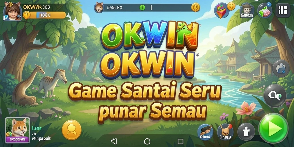 Tampilan menarik dari gameplay OKWIN yang mengasyikkan.