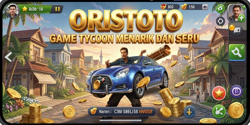 Tampilan gameplay <strong>ORISTOTO</strong> yang menarik dan interaktif.