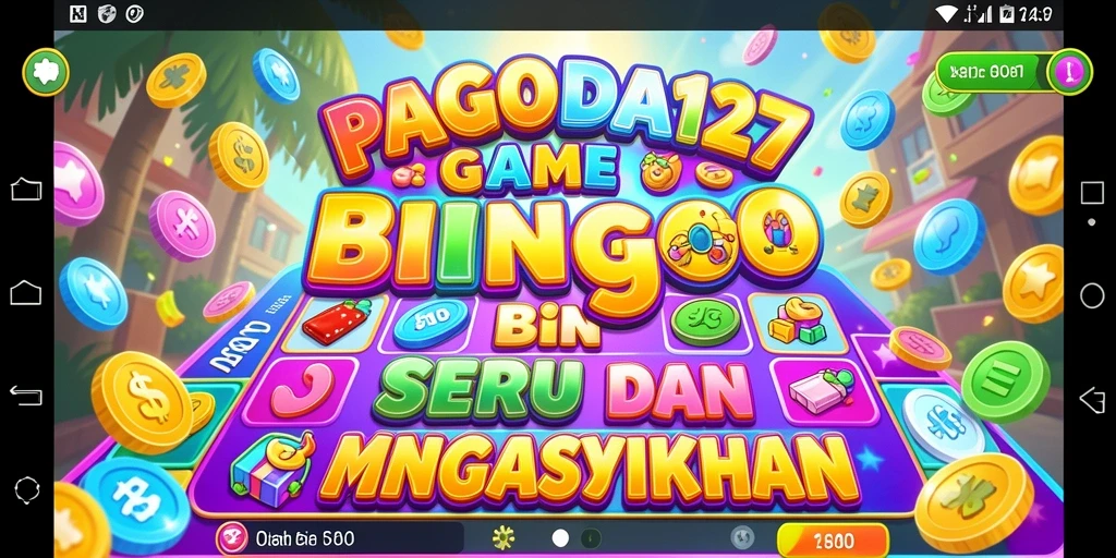 Tampilan gameplay Bingo seru di PAGODA127.