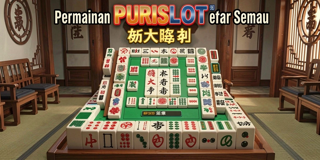 Tampilan gameplay PURISLOT yang menarik dan penuh warna.