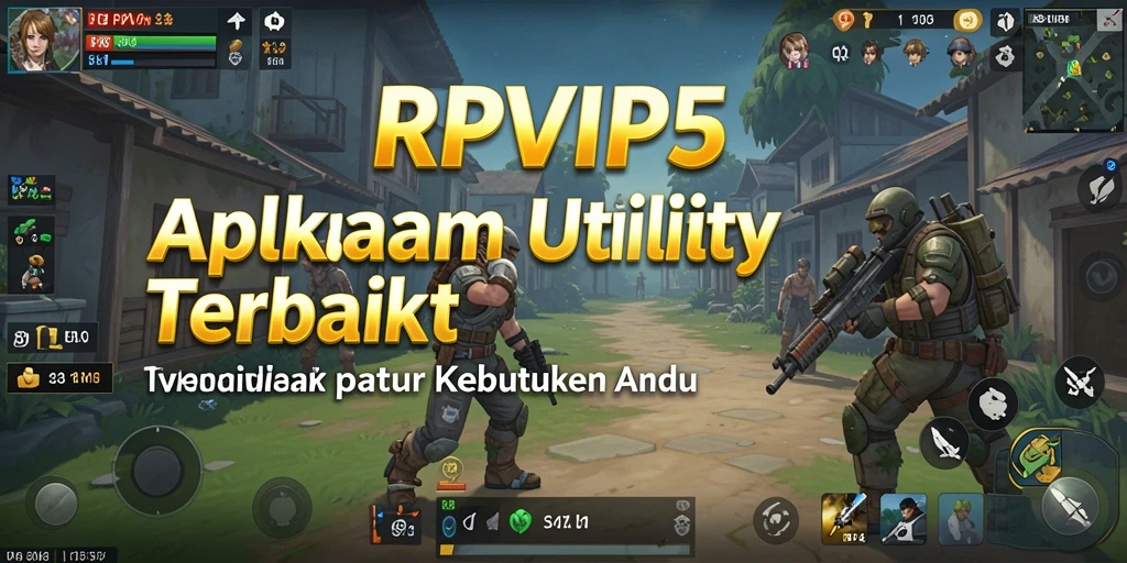 Tampilan antarmuka RPVIP5 yang sederhana dan fungsional.
