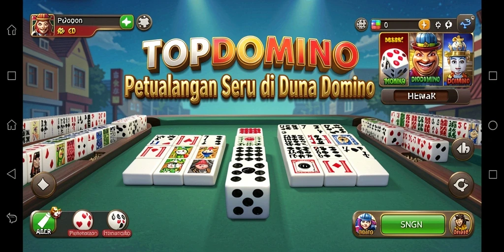 Gameplay menarik di dunia penuh tantangan TOPDOMINO.